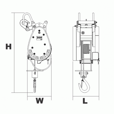 ΢��늄�(d��ng)���JDU-300A С����DU-300A micro electric hoist DU-300A