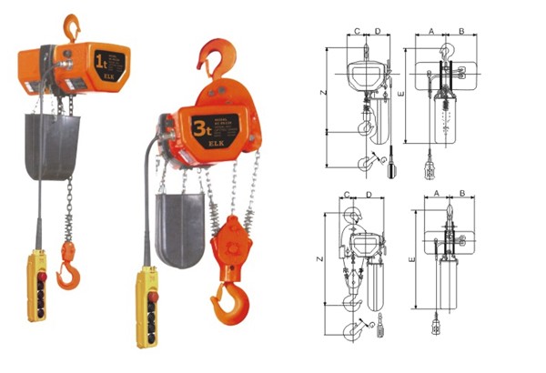 1-5T Lϵ�В��^ʽ220V��늉��h(hu��n)机��J 1-15T L serial hook 220V low voltage chain ho ...